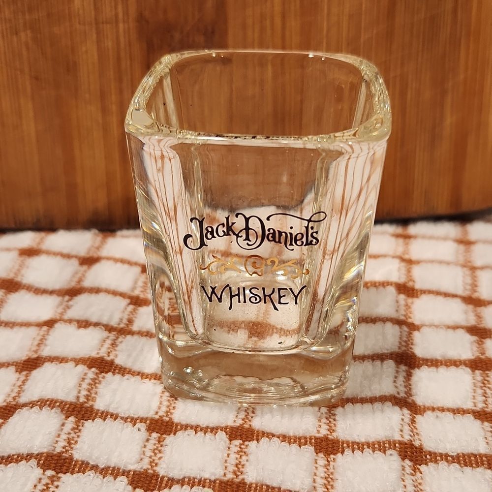 Jack Daniel's Whiskey Square Shot Glass